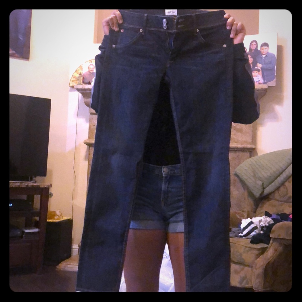Hudson’s skinny jeans
